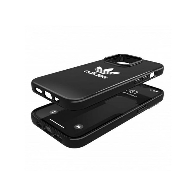 Adidas OR SnapCase Trefoil dėklas iPhone 13 Pro Max - juodas