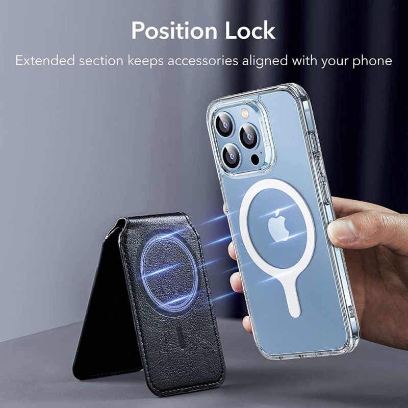 MagSafe ESR Halolock universalus žiedas - baltas 2 vnt.