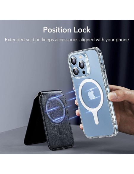 MagSafe ESR Halolock universalus žiedas - baltas 2 vnt. MagSafe ESR Halolock universalus žiedas - baltas 2 vnt.