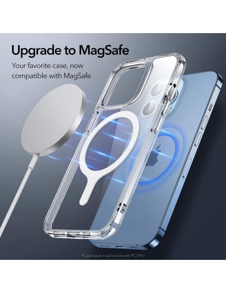 MagSafe ESR Halolock universalus žiedas - baltas 2 vnt. MagSafe ESR Halolock universalus žiedas - baltas 2 vnt.