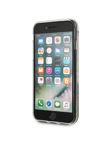 Guess Glitter Charms dėklas, skirtas iPhone SE 2022 / SE 2020 / 7 / 8 - auksinis