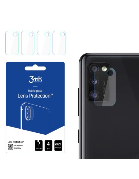 3mk Lens Protection™ hibridinis fotoaparato stiklas, skirtas Samsung Galaxy A41 3mk Lens Protection™ hibridinis fotoaparato stiklas, skirtas Samsung Galaxy A41