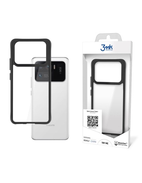 3mk Satin Armor Case+ dėklas, skirtas Xiaomi Mi 11 Ultra 5G - skaidrus 3mk Satin Armor Case+ dėklas, skirtas Xiaomi Mi 11 Ultra 5G - skaidrus