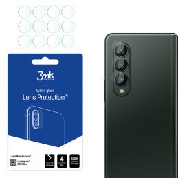 3mk Lens Protection™ hibridinis fotoaparato stiklas, skirtas Samsung Galaxy Z Fold 3 5G (priekyje)
