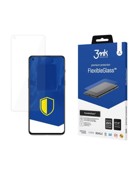 3mk FlexibleGlass™ hibridinis stiklas „OnePlus Nord 2T“. 3mk FlexibleGlass™ hibridinis stiklas „OnePlus Nord 2T“.