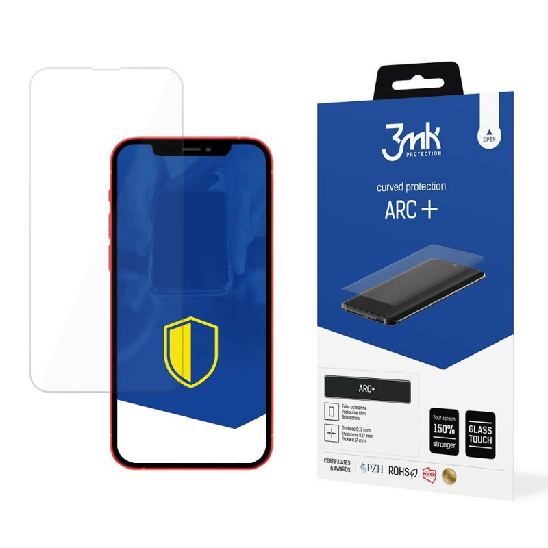 3mk ARC+ folija, skirta iPhone 13 / iPhone 13 Pro 3mk ARC+ folija, skirta iPhone 13 / iPhone 13 Pro