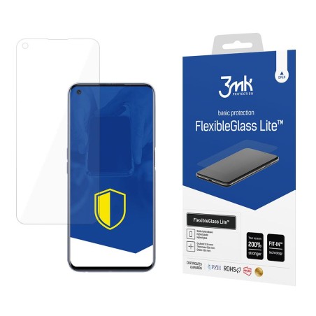 3mk FlexibleGlass Lite™ hibridinis stiklas „Realme GT 5G“. 3mk FlexibleGlass Lite™ hibridinis stiklas „Realme GT 5G“.