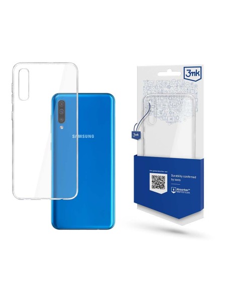 3mk skaidrus dėklas, skirtas Samsung Galaxy A50 - skaidrus