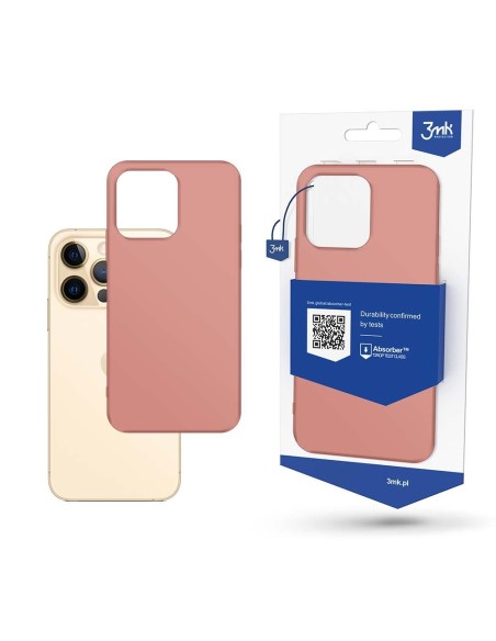 3mk matinis dėklas, skirtas iPhone 13 Pro Max – rožinis 3mk matinis dėklas, skirtas iPhone 13 Pro Max – rožinis