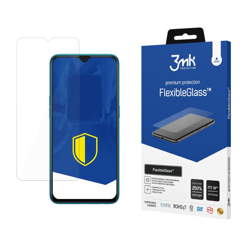 3mk FlexibleGlass™ hibridinis stiklas „Realme C11“.