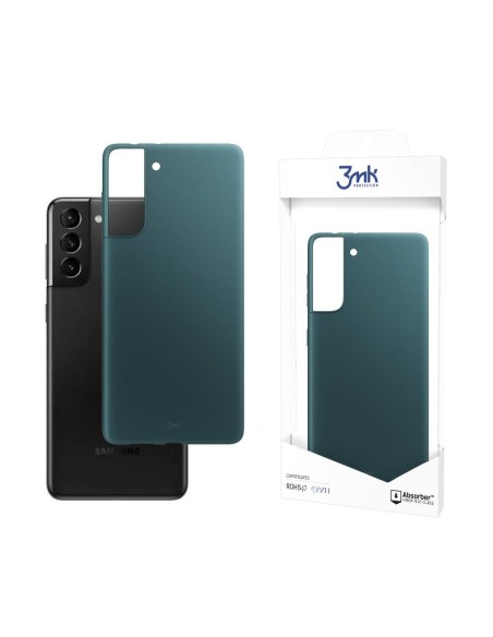 3mk matinis dėklas, skirtas Samsung Galaxy S21 5G – žalias