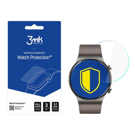 3mk Watch Protection™ hibridinis stiklas v. FlexibleGlass Lite, esantis Huawei Watch GT 2 Pro 3mk Watch Protection™ hibridinis stiklas v. FlexibleGlass Lite, esantis Huawei Watch GT 2 Pro