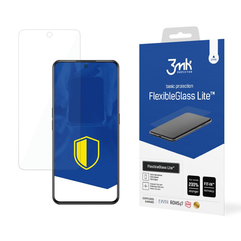 3mk FlexibleGlass Lite™ hibridinis stiklas „Realme GT Neo 3“.