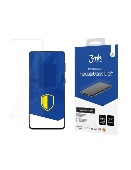 3mk FlexibleGlass Lite™ hibridinis stiklas, skirtas Samsung Galaxy S21 5G 3mk FlexibleGlass Lite™ hibridinis stiklas, skirtas Samsung Galaxy S21 5G