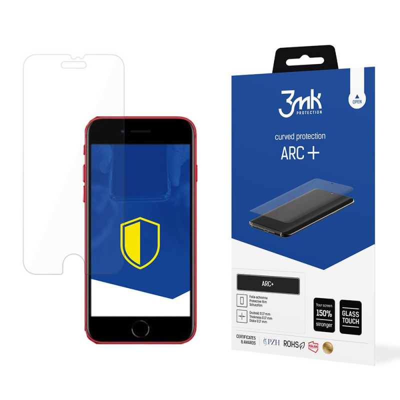 3mk ARC+ folija, skirta iPhone SE 2020 / iPhone SE 2022