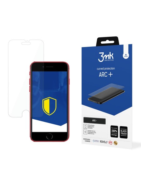 3mk ARC+ folija, skirta iPhone SE 2020 / iPhone SE 2022 3mk ARC+ folija, skirta iPhone SE 2020 / iPhone SE 2022