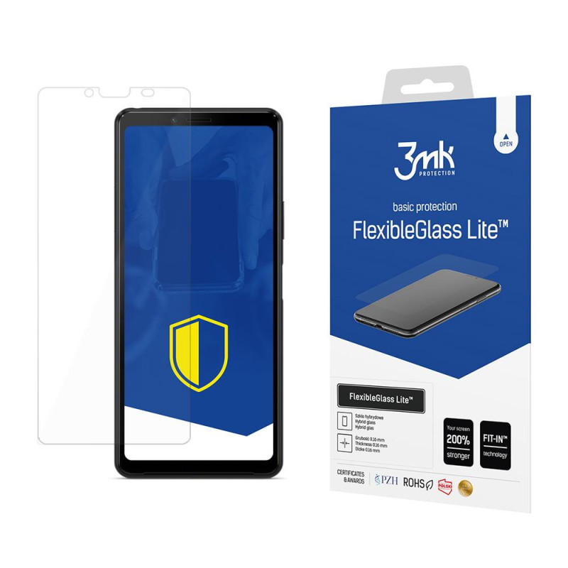 3mk FlexibleGlass Lite™ hibridinis stiklas, skirtas Sony Xperia 10 II