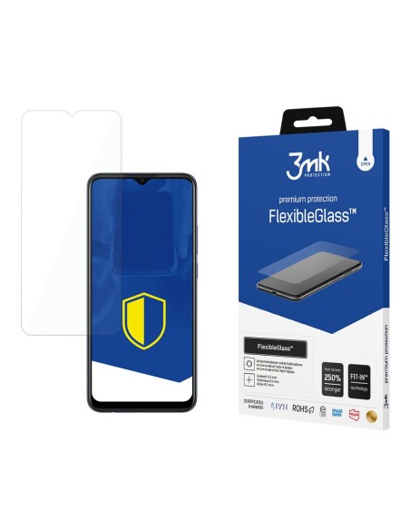 3mk FlexibleGlass™ hibridinis stiklas ant Oppo A15s 3mk FlexibleGlass™ hibridinis stiklas ant Oppo A15s