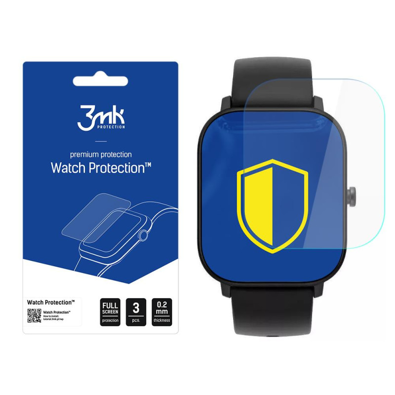 3mk Watch Protection™ v. ARC+ apsauginė plėvelė, skirta Xiaomi Amazfit GTS 3mk Watch Protection™ v. ARC+ apsauginė plėvelė, skirta Xiaomi Amazfit GTS