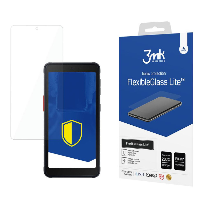 3mk FlexibleGlass Lite™ hibridinis stiklas, skirtas Samsung Galaxy Xcover 5 3mk FlexibleGlass Lite™ hibridinis stiklas, skirtas Samsung Galaxy Xcover 5