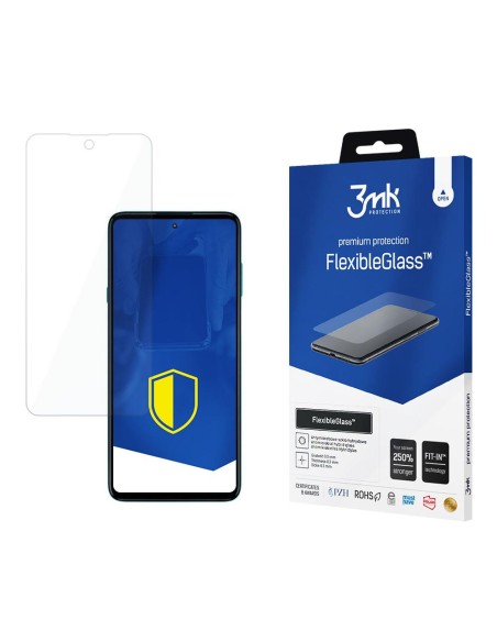 3mk FlexibleGlass™ hibridinis stiklas, skirtas Motorola Edge 20 Lite 3mk FlexibleGlass™ hibridinis stiklas, skirtas Motorola Edge 20 Lite
