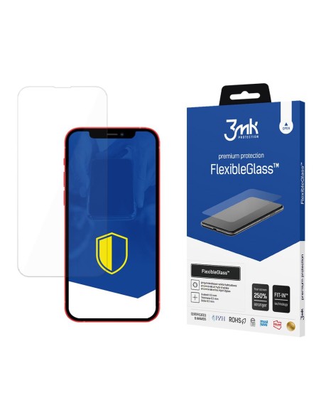 3mk FlexibleGlass™ hibridinis stiklas, skirtas iPhone 13 3mk FlexibleGlass™ hibridinis stiklas, skirtas iPhone 13