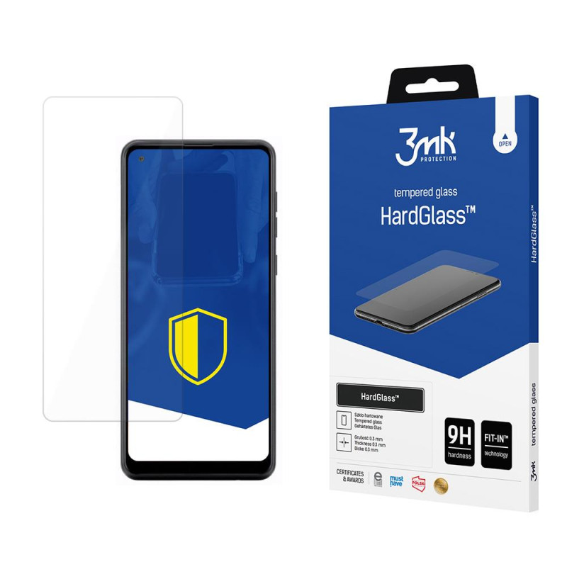 9H 3mk HardGlass™ stiklas, skirtas Samsung Galaxy A21s