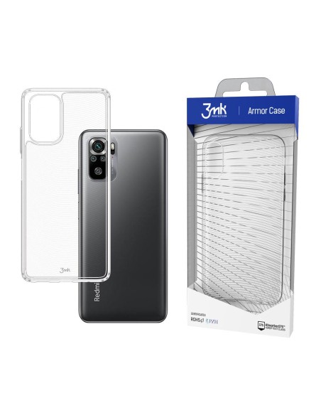 3mk šarvų dėklas, skirtas Xiaomi Redmi Note 10s / 10 4G - skaidrus 3mk šarvų dėklas, skirtas Xiaomi Redmi Note 10s / 10 4G - skaidrus