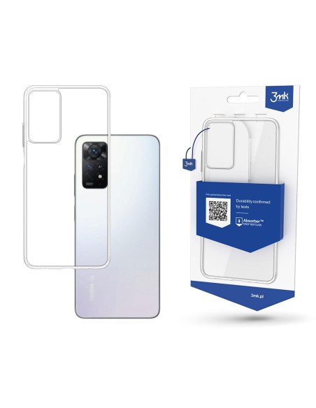 3mk šarvų dėklas, skirtas Xiaomi Redmi Note 11 Pro 4G / 5G – skaidrus 3mk šarvų dėklas, skirtas Xiaomi Redmi Note 11 Pro 4G / 5G – skaidrus