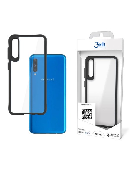 3mk Satin Armor Case+ dėklas, skirtas Samsung Galaxy A50 - skaidrus 3mk Satin Armor Case+ dėklas, skirtas Samsung Galaxy A50 - skaidrus