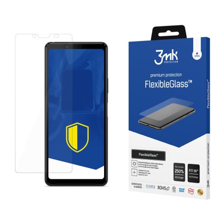 3mk FlexibleGlass™ hibridinis stiklas, skirtas Sony Xperia 10 II 3mk FlexibleGlass™ hibridinis stiklas, skirtas Sony Xperia 10 II
