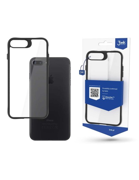 3mk Satin Armor Case+ dėklas, skirtas iPhone SE 2020 / iPhone SE 2022 - skaidrus 3mk Satin Armor Case+ dėklas, skirtas iPhone SE 2020 / iPhone SE 2022 - skaidrus