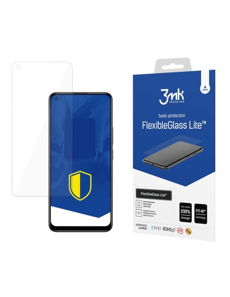 3mk FlexibleGlass Lite™ hibridinis stiklas „Realme 8 Pro“. 3mk FlexibleGlass Lite™ hibridinis stiklas „Realme 8 Pro“.
