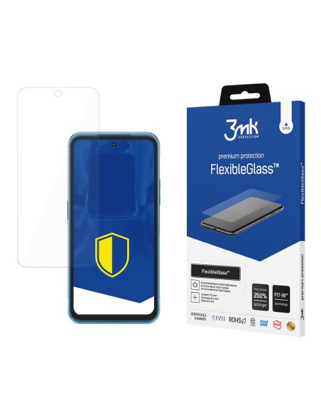 3mk FlexibleGlass™ hibridinis stiklas, skirtas Nokia XR20 3mk FlexibleGlass™ hibridinis stiklas, skirtas Nokia XR20