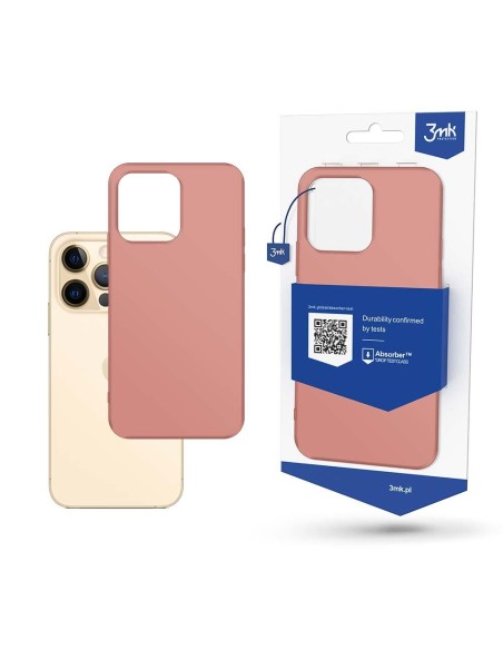 3mk matinis dėklas, skirtas iPhone 13 Pro – rožinis 3mk matinis dėklas, skirtas iPhone 13 Pro – rožinis