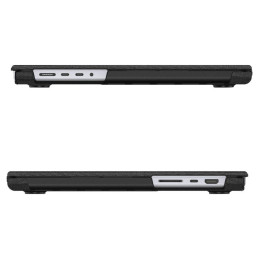 Spigen Urban Fit dėklas, skirtas Macbook Pro 16& 39 & 39 2021-2023 – juodas