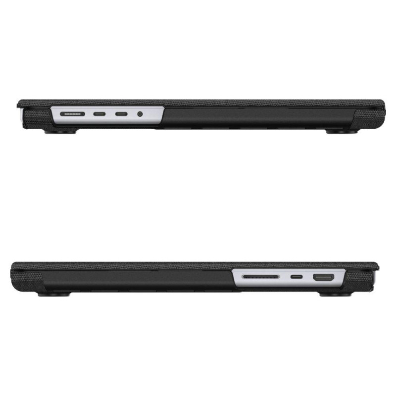 Spigen Urban Fit dėklas, skirtas Macbook Pro 16& 39 & 39 2021-2023 – juodas