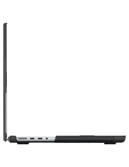 Spigen Urban Fit dėklas, skirtas Macbook Pro 16& 39 & 39 2021-2023 – juodas Spigen Urban Fit dėklas, skirtas Macbook Pro 16& 39 & 39 2021-2023 – juodas