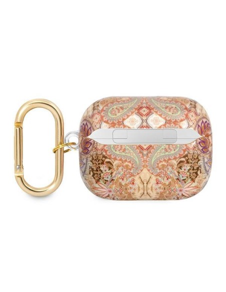 Guess Paisley Strap Collection dėklas, skirtas AirPods Pro – auksinis Guess Paisley Strap Collection dėklas, skirtas AirPods Pro – auksinis