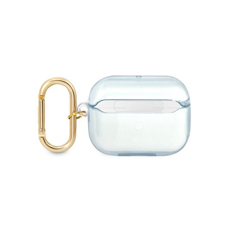 Guess Strap Collection dėklas, skirtas AirPods Pro - mėlynas