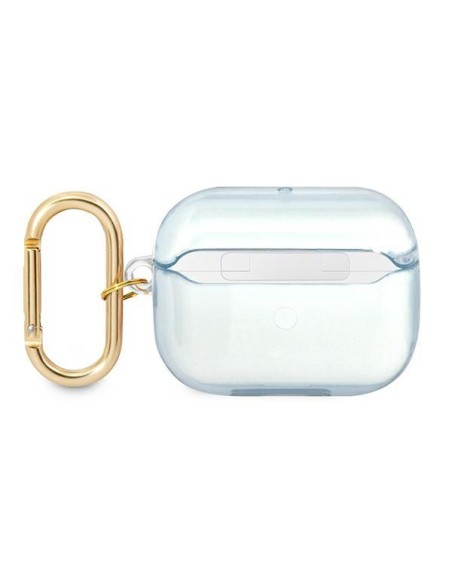 Guess Strap Collection dėklas, skirtas AirPods Pro - mėlynas Guess Strap Collection dėklas, skirtas AirPods Pro - mėlynas