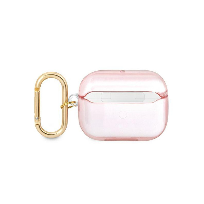Guess Strap Collection dėklas, skirtas AirPods Pro – rožinis