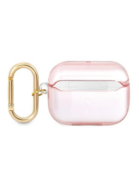 Guess Strap Collection dėklas, skirtas AirPods Pro – rožinis Guess Strap Collection dėklas, skirtas AirPods Pro – rožinis