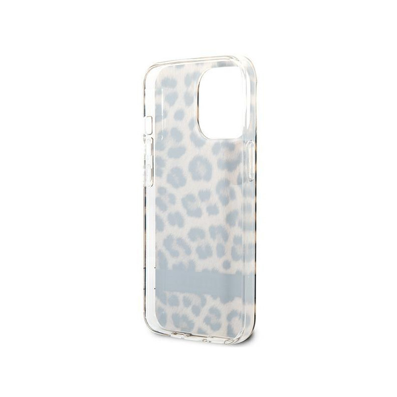 Guess Leopard dėklas, skirtas iPhone 13 Pro / iPhone 13 - rudas