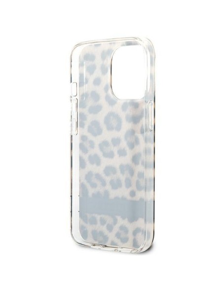 Guess Leopard dėklas, skirtas iPhone 13 Pro / iPhone 13 - rudas Guess Leopard dėklas, skirtas iPhone 13 Pro / iPhone 13 - rudas