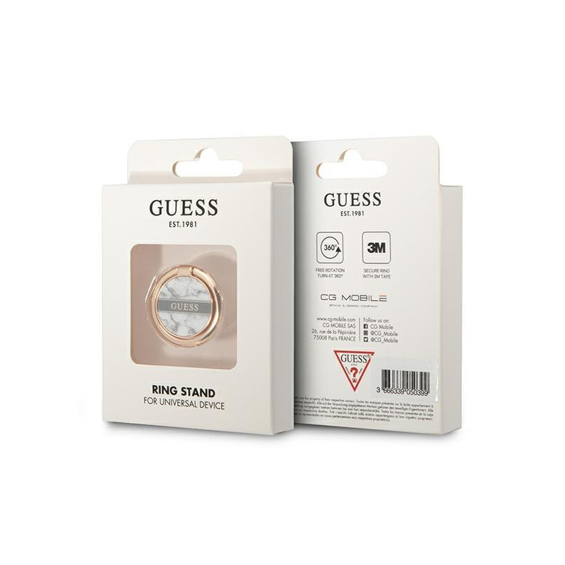 Ring Guess Marble Collection - baltas