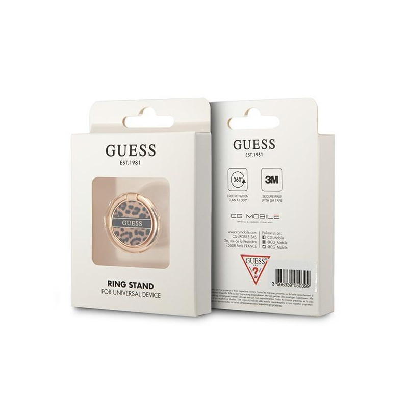 Žiedas Guess Leopard – rudas