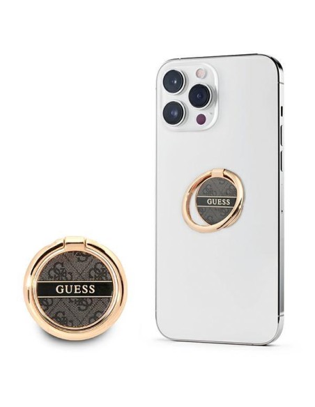 Ring Guess 4G kolekcija – juoda Ring Guess 4G kolekcija – juoda