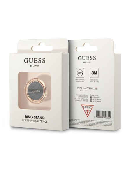 Ring Guess 4G kolekcija – juoda Ring Guess 4G kolekcija – juoda