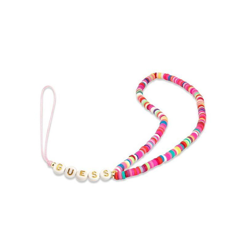 Guess Heishi Beads pakabukas - rožinis Guess Heishi Beads pakabukas - rožinis